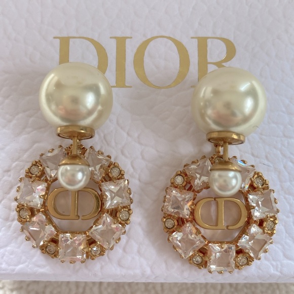 Dior Tribales Earrings with Crystals - Picture 1 of 11